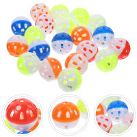 Zecetim 20pcs Parrot Bell Balls Parrot Bird Chew Toys Hollow Bells Bells Bird Claw Balls Balls