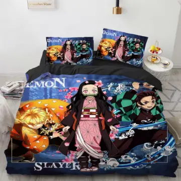 Shop Demon Slayer Bed Sheet Set Anime online