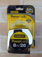 "Stanley"  8 เมตร ตลับเมตร รุ่น PowerLock (Tape Rule)