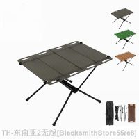 hyfvbu❖♗◊  Folding Aluminum Alloy Table Outdoor Camping Barbecue Table