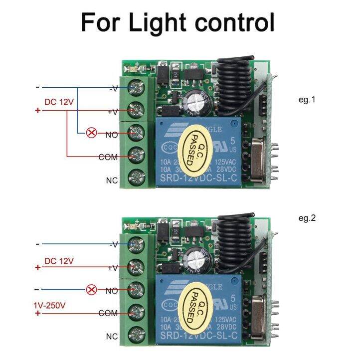 yf-hot-dc12v-10a-relay-1-ch-transmitter-with-receiver-module-433mhz