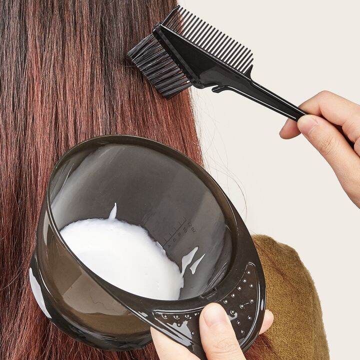 【CW】 Salon Hair Dye 2/5pcs Brush Bowl Combo Coloring Kit Tint Tool