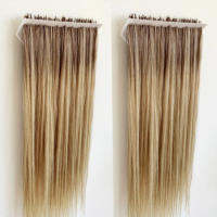 CNABPC Gorgeous อะคริลิคผมซาลอนผม Strands ผู้ถือไม้แขวนเสื้อสำหรับผม Extensio สีดำ S