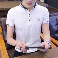 Polo shirt เสื้อโปโล เสื้อยืดคอปก ผ้าฝ้ายแท้ แฟชั่นเรียบง่าย