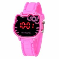 Hello Korean Childrens LED Digital Watch Cute Students Watch