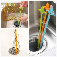 【hot】 5x51cm 1PC Drain Cleaner Snake Pipe Dredging Dredge Unblocker Clog Sink Sewer Cleaning