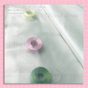 Shop Embroidery Stabilizer Water Soluble with great discounts and prices  online - Dec 2023