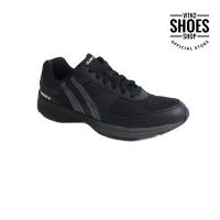 รองเท้าผ้าใบ Pan FLYDAY2 PF16N4 สีดำ รองเท้าผ้าใบชาย รองเท้าวิ่งแพน by WTN2 SHOES SHOP
