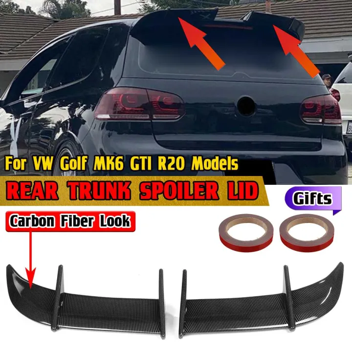 Rear Spoiler AK Style Car Rear Trunk Spoiler ABS Pressure