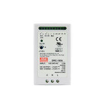 Original Mean Well DRC-100A Meanwell 13.8V DIN Rail Security Power Supply 96.6W เอาต์พุตเดี่ยวพร้อมฟังก์ชั่นเครื่องชาร์จแบตเตอรี่ UPS