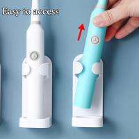 Plastics Non Punching Toothbrush Holder Self-adhesive Holder Toothbrush T1H2