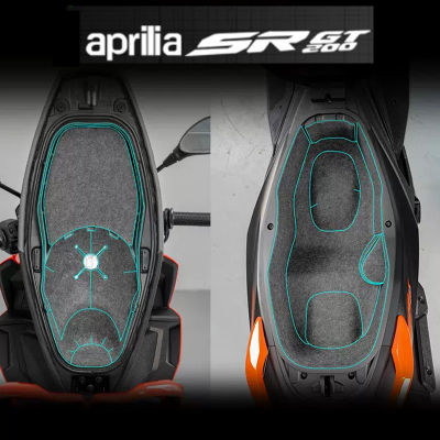 รถจักรยานยนต์ด้านหลัง Cargo Liner Protector ที่นั่งถัง Pad สำหรับ Aprilia SR GT 200 SRGT 200อุปกรณ์เสริม