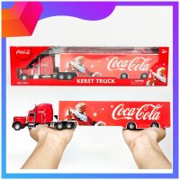 coke car โมเดลรถเหล็กรถโค้ก Coca-Cola truck รถพ่วงcoke