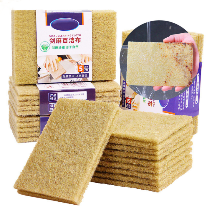 10PCS Durable Cleaning Scrubber Sponge Kitchen Sponge Sponges For Cleaning