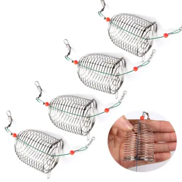 1pc Brand New Fishing Bait Cage Feeder Cage 1pc Carp Fishing Bait Cage