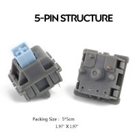 5Pin Mechanical Keyboard Accessories Limbo Switches 65.5g Bottom Force Smooth Kangaroo Stem Tactile Keyswitch for MX DIY