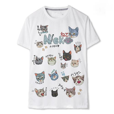 cat tshirt MUUNIQUE Graphic P. T-shirt เสื้อยืด รุ่น GPT-364 👕🛒