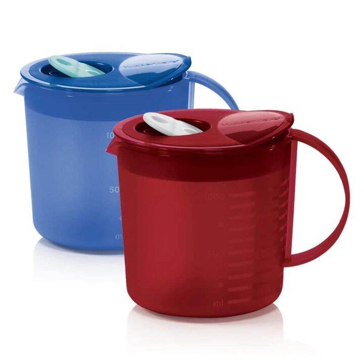 Tupperware Crystalwave Pitcher 1L/ Water Jug/ Water Pitcher Lazada