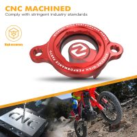 CNC หมวกฝาครอบตัวกรองน้ำมันเครื่องใสหมวกมอเตอร์ครอสสำหรับฮอนด้า CRF450R CRF450L CRF250R CRF 250 450 R L RX RWE RL