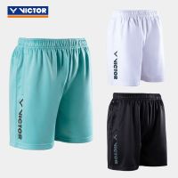 กางเกงขาสั้นแบดมินตันกีฬา R30205 Victor VICTOR Victor VICTOR สำหรับผู้ชายและผู้หญิงระบายอากาศได้ Celana Training ถักแห้งเร็ว