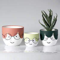 Nordic Simple Ceramic Flower Pots, Lovely Planter, Home Indoor