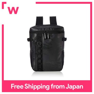 กระเป๋าสะพายหลังผ้าใบกันน้ำ MIZUNO (20L) 33JD0301สีดำ × สีดำ