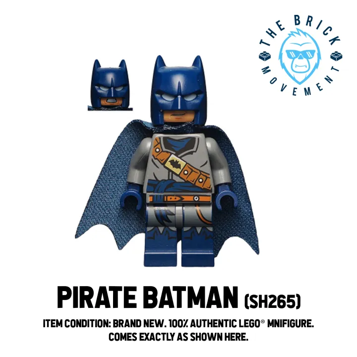 LEGO® DC Pirate Batman Minifigure | Lazada PH