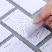 【living stationery】 Todolist Notepad ตารางเวลาตารางเวลาประจำวันรายการตรวจสอบ DiarySticky วางแผนบันทึกนักเรียนเครื่องเขียน OfficeSupplies