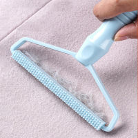 เครื่องกำจัดขนแบบพกพาด้วยตนเองเสื้อผ้า Lint Remover Fuzz Babric แปรงโกนหนวดสองด้านเครื่องมือทำความสะอาดผมสำหรับพรมทอ-NHJ MALL