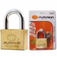 PUMPKIN กุญแจทองเหลืองคอสั้น 50 มม.รุ่น 39204