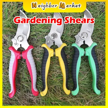 Pruning Shear Hand Pruners Gardening Tools Handheld Pruners Garden Clippers  for Bonsai Branches Orchard Garden Gardening