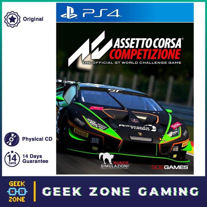 PS4 Assetto Corsa Competizione (English) | Lazada