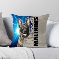 【CW】✱❏  Moda Dog Malinois Pillowcase Animals Cushion Cover Bed for Car Sofa Drop Shipping