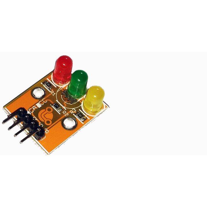Traffic Light 3 LED Module For Arduino or Microcontrollers LED module ...
