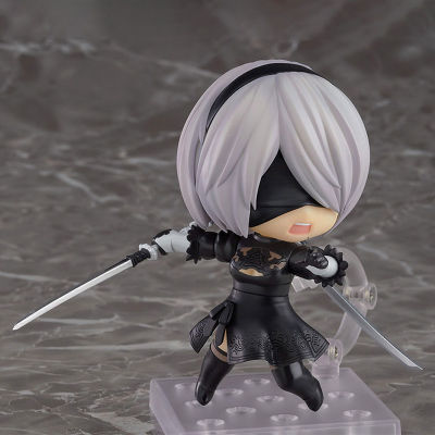 #1475 NieR:Automata 2B Anime Figure YoRHa No.2 Type B Action Figure NieR Automata 2B Figurine Collection Model Doll Toys 10cm