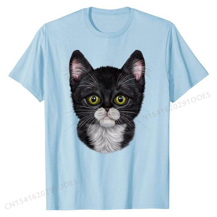 cute-tuxedo-kitten-face-tabby-cat-t-shirt-cotton-tops-shirts-for-boys-cool-t-shirt-leisure-cheap