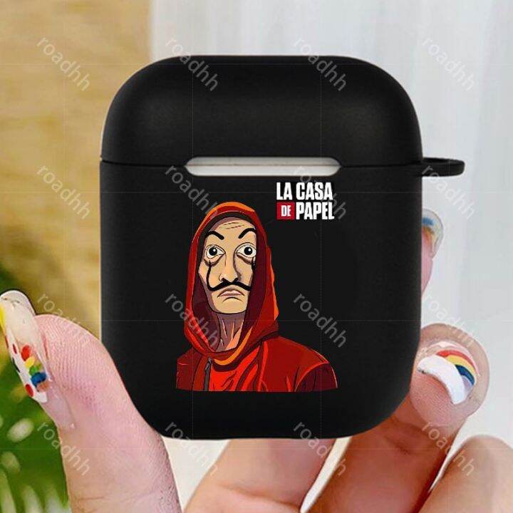 TV Money Heist House Paper La Casa De Papel Matte Black TPU อุปกรณ์