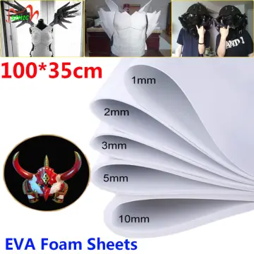 1pcs EVA Foam Sheets Thickness 1/2/3/5/10mm Sound-Absorbing Noise Spone Foam  Crafts Eva Sheets Handmade Model Making Material