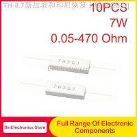 【hot】❈ 7W Cement Resistor Resistance 0.1 0.05 0.22 0.33 0.47 0.5 1 2.7 3.3 3.9 4 5.1 5.6 6.8 8 10 47 56 68 120 300 470 Ohm