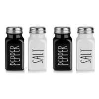 4X Salt and Pepper Shaker Set Farmhouse Salt Shaker Modern Farmhouse Kitchen Table Decoration