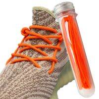 Weiou Laces 3MM Thiny Round Cord Anti-Water Rope Shoe Accessory 100% Waxed For Raincoat Belt Orange Yellow Green Solid Shoelaces Rain Boots