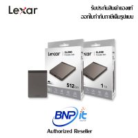 Lexar® SL200 Portable External SSD up to 550MB/s read, up to 400MB/s write เอสเอสดีพกพาภายนอก รับประกัน 3 ปี