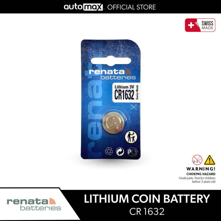 Renata CR1632 Lithium Battery 3V | Lazada PH