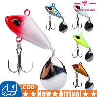 Fishing Spoons Lures Spinner Baits Metal VIB Viber Crankbait Anti Corrosion Fishing Spinner Blade For Bass 18g