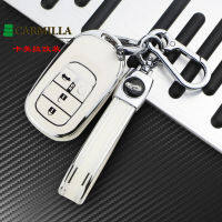 เคส Kunci Remote Mobil หุ้มเคสสำหรับ Honda Civic 2022 4ปุ่มที่ใส่อุปกรณ์ป้องกันอุปกรณ์เสริม Keyless Fob