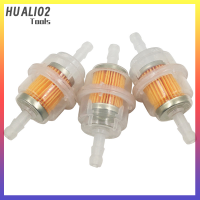 HUALI02 5pcs Universal Inline Gas/Fuel FILTER อุปกรณ์เสริมสำหรับรถจักรยานยนต์ถ้วยกรองน้ำมันเบนซินพร้อมองค์ประกอบกรองสกู๊ตเตอร์ off-road ยานพาหนะ ATV Auto Accessories Oil FILT