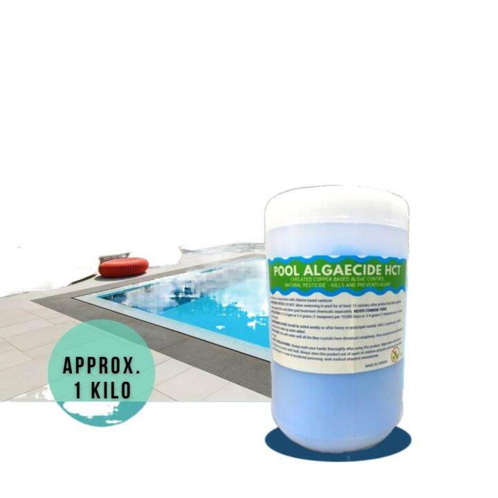 Pool Algaecide HCT for Swimming Pool Anti Algae 1kg Oktakem load smart