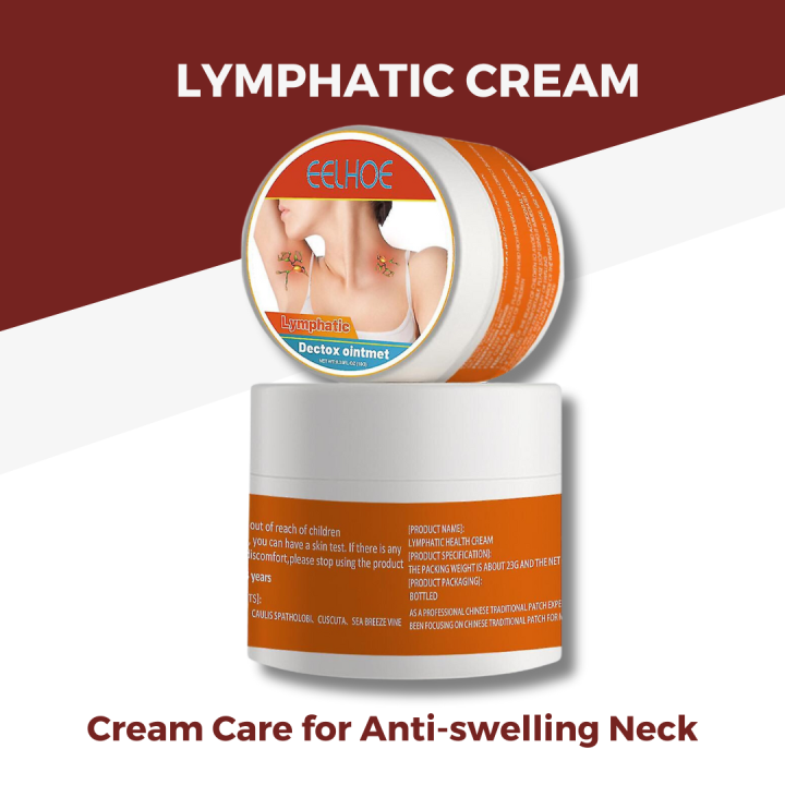 Lymphatic Detox Cream Armpit Lymph Nodes Medicine Cream Neck Lymph AntiSwelling Herbs Ointment
