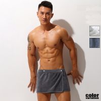 [Xiaoli clothing] ชาย39; S ชุดนอนเซ็กซี่ผ้าเช็ดตัวสั้นเปิดข้างเสื้อคลุมอาบน้ำจั๊มสูทนุ่มและเสื้อคลุมอาบน้ำแบบหนา