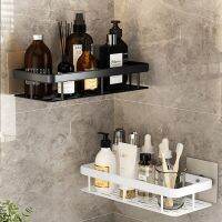 Bathroom Shelves Aluminum No-Drill Wall Mount Corner Shelf Shower Storage Rack Holder Makeup Organizer Shampoo Conditioner